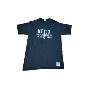 Nutmeg Raiders Black VTG Shirt Size XL Made in USA.